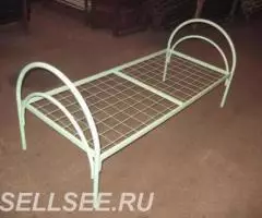 Металлические кровати с ДСП спинками для больниц, кровати для гостиниц ... - 2