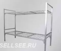 Кровати металлические для лагеря, кровати для гостиницы, кровати оптом ... - 4