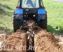 Аренда бары грунтореза услуги траншеекопателя - 4