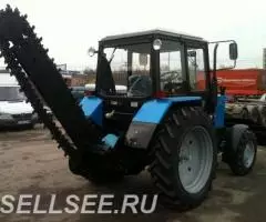 Аренда бары-грунтореза, траншеекопатель услуги - 2