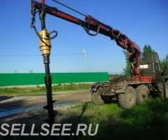 Аренда ямобура Камаз, Урал вездеходы до 12 м - 2