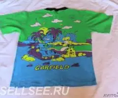 10 лет трикотажная футболка хлопок б у - 2