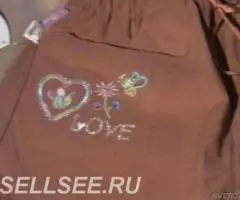 Шорты хлопок новые 6 лет Тайланд красные и желтые - 3