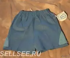 10 лет новые шорты хлопок малиновые и синие Тайлан - 2