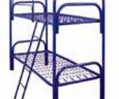 Кровати одноярусные металлические, кровати металлические двухъярусные, ... - 2