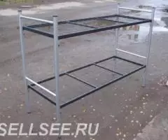 Кровати металлические для времянок, кровати для бытовок, кровати желез ... - 2