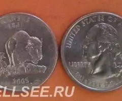 США. Канзас - 25ц. , 2005 Д - 2