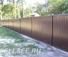 монтаж заборов - 3