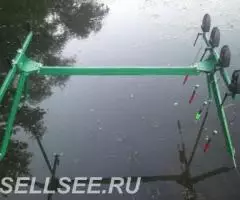 Род Под на 3-4 удилища видео установки - 2