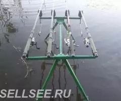 Род Под на 3-4 удилища видео установки - 3