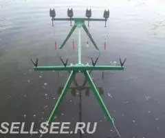 Род Под на 3-4 удилища видео установки - 4