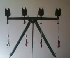 Фидерная тренога под четыре удилища видео - 4