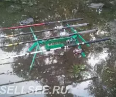 Подставка на 3-4 удилища видео - 2