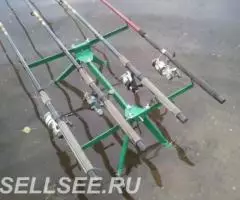 Подставка на 3-4 удилища видео - 3