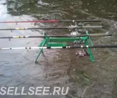 Подставка на 3-4 удилища видео - 4