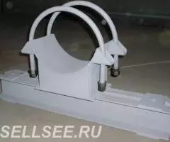 Опоры трубопроводов скользящие, хомутовые, катковые - 2