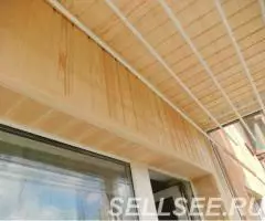 Красивый балкон. Отделка деревянной вагонкой  в  Красноярске - 3