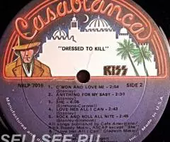 Пластинка виниловая Kiss - Dressed To Kill US - 3