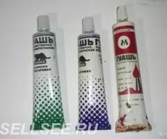 Пигменты в засохшей гуаши - 2