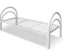 Эконом кровати металлические для бытовок, хостелов, Кровати для вагонч ... - 3