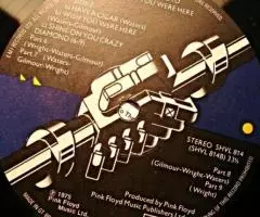 Пластинка Pink Floyd - Wish You Were Here UK - 4