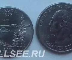 США. Орегон - 25ц. , 2005 Д