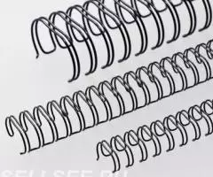 Металлические переплётные пружины шаг 3 1 формат А-4 - 2
