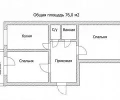Продаю 1-комн квартиру, 50 кв м - 3