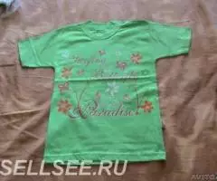 116 см рост 6 лет футболка новая хлопок - 2