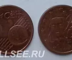 Европа. Подборка - 5евроцентов, 2 - 3