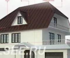 Визуализация кровли и фасада - 2