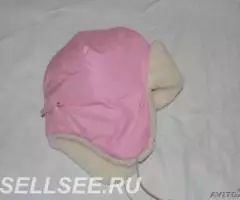 Ушанка шапка 1 год теплая Россия новая и красная - 2
