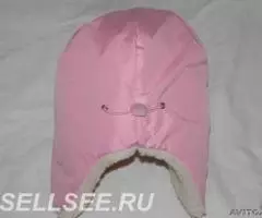 Ушанка шапка 1 год теплая Россия новая и красная - 3