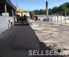 Асфальтирование Протвино, Укладка асфальтовой крошки - 3