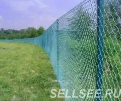 Строительство забора из сетки Рабица - 2