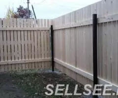 Строительство деревянных заборов - 2