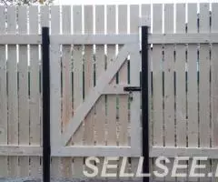 Строительство деревянных заборов - 4