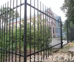 Строительство стальных профильных заборов - 2