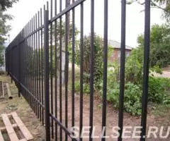 Строительство стальных профильных заборов - 3