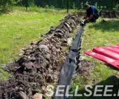 Строительство дренажа участка - 4