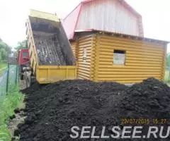 Доставка песка щебня ПГС Земли - 3