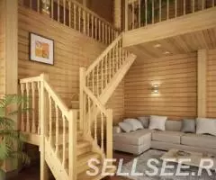 Строительство деревянных и бетонных лестниц - 2