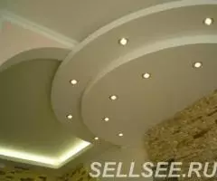 Гипсокартонные работы потолки Перегородки - 3