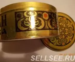 Набор из 2 банок от Тахан Халвы СССР ХХ век - 4