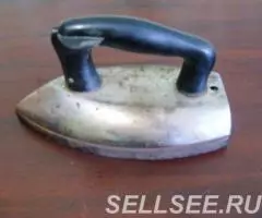 Ретро утюг (нагрев на огне) СССР. - 2