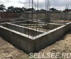 Фундамент, бетонные работы на объектах Севастополя, Крыма - 2