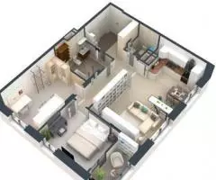 Продаю 2-комн квартиру, 59 кв м - 3