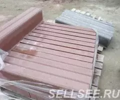 Бордюрный камень дорожный Бр-100-30-15 - 4