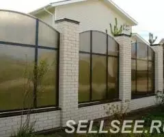 Поликарбонат 6мм бронза. - 4