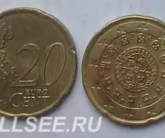 Европа. Подборка - 20 евроцентов, 2 - 2